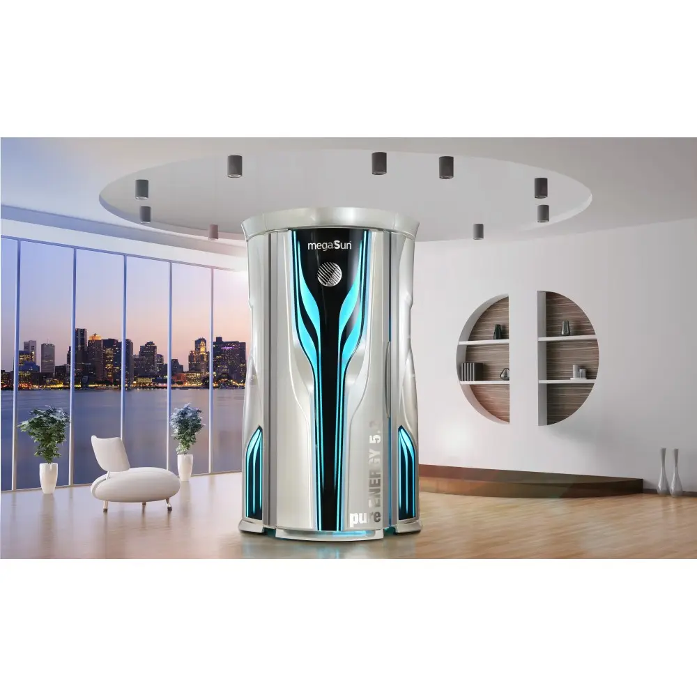 Megasun Pure Energy 5.0 cabine de bronzage debout -Megasun -Megasun