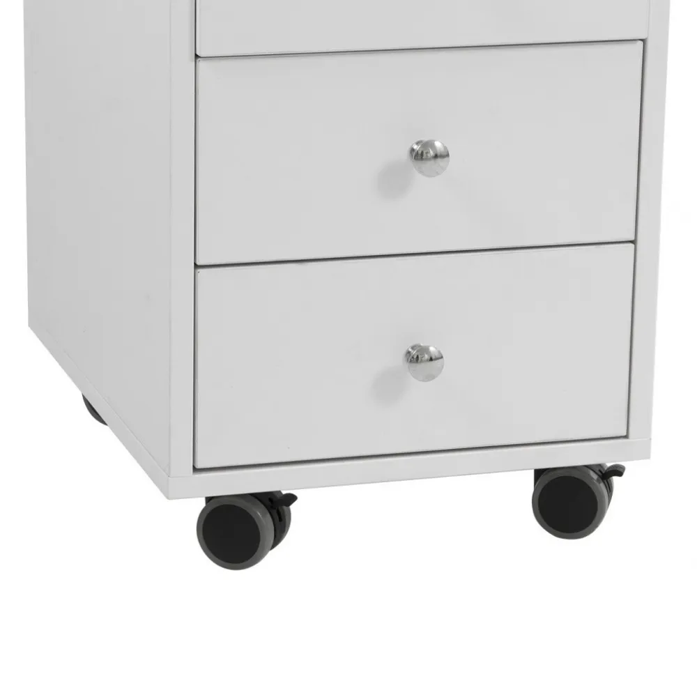 Table de Manucure Weelko Claire avec Aspirateur et Tiroirs -Weelko -tables de manucure