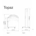 Hapro Topaz 12V Solarium für Zuhause mit 12 Maxlight Röhren -Hapro -Körper Solarien