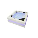 Jacuzzi Ergo Spa Cube: Hidromasaje LED y Desinfección UV - -JACUZZI