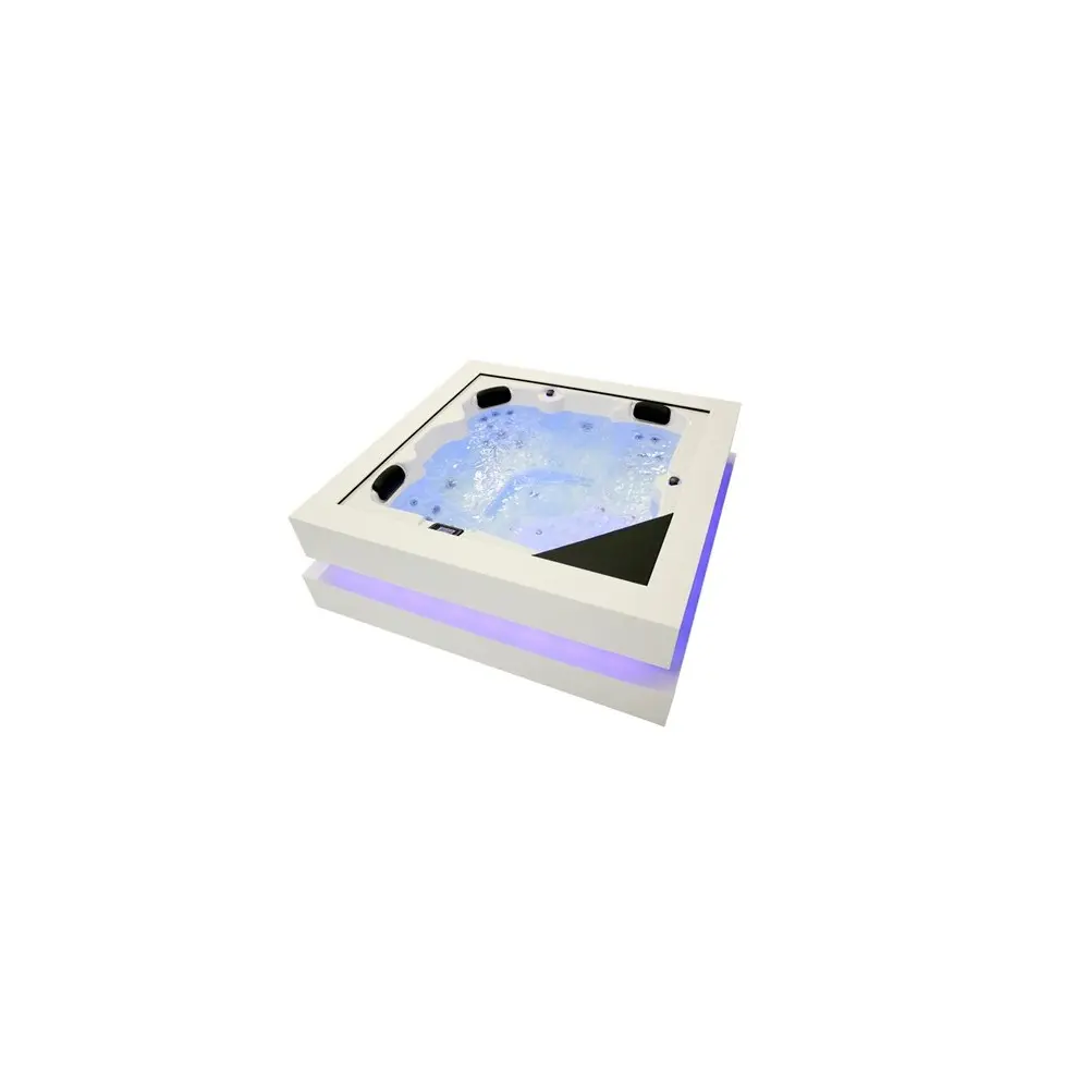 Jacuzzi Ergo Spa Cube: Hidromasaje LED y Desinfección UV - -JACUZZI